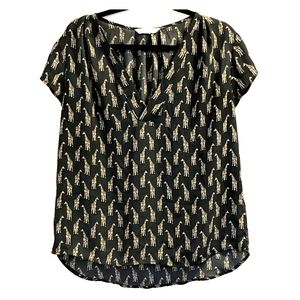 H&M Grey Giraffe Top
